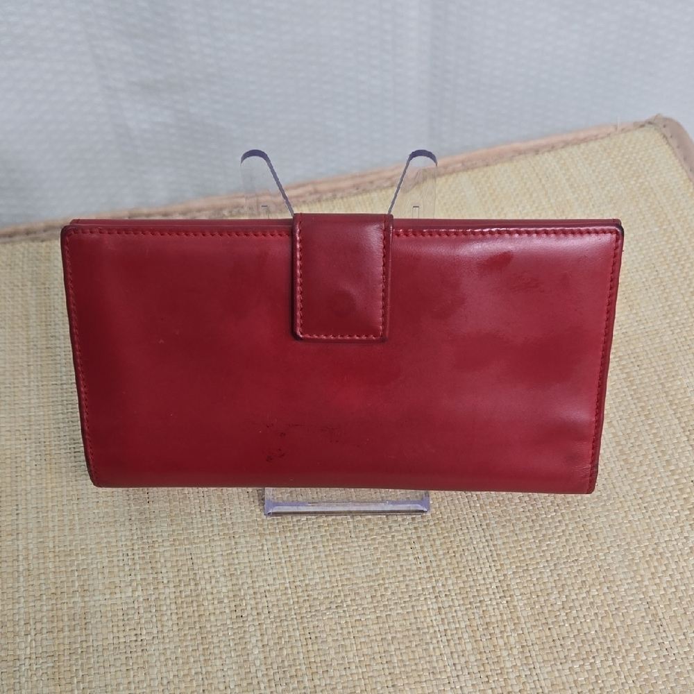 Gucci Red Leather Women's Clutch - Picture 4 of 14